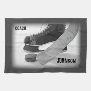 Ice Hockey Coach Vielen Dank Geschirrtuch