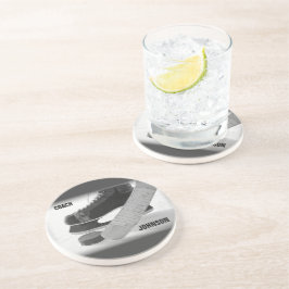 Ice Hockey Coach Vielen Dank Getränkeuntersetzer