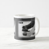 Ice Hockey Coach Vielen Dank Kaffeetasse (VorderseiteRechts)