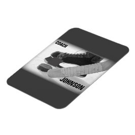 Ice Hockey Coach Vielen Dank Magnet
