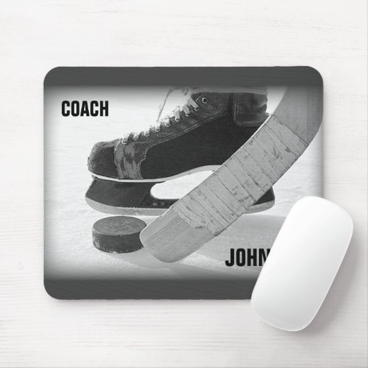 Ice Hockey Coach Vielen Dank Mousepad (Mit Mouse)