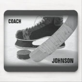Ice Hockey Coach Vielen Dank Mousepad (Vorne)