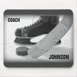 Ice Hockey Coach Vielen Dank Mousepad