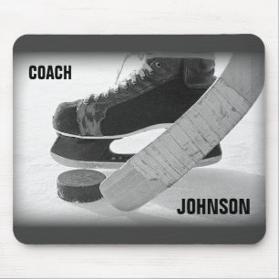 Ice Hockey Coach Vielen Dank Mousepad