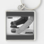 Ice Hockey Coach Vielen Dank Schlüsselanhänger (Vorne)