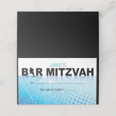 ICE HOCKEY Escort Tischnummer Sitzkarte Platzkarte (Außenseite Aufgefaltet)