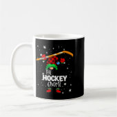 Ice Hockey Gnome Red Buffalo Plaid Matching Family Kaffeetasse (Links)