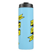 Ice Hockey Goalie Quote Thermosbecher (Vorderseite)