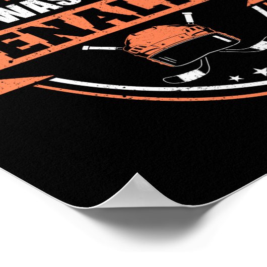 Ice Hockey IM nicht argumentieren Team IM nicht Poster (Ecke)