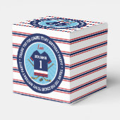 Ice Hockey Jersey 1. Geburtstag Vielen Dank Geschenkschachtel (Rückseite)