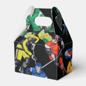 Ice Hockey Pattern Gefälligkeitsbox Geschenkschachtel (Rückseite)