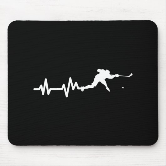 Ice Hockey Player-Geschenk Mousepad (Vorne)