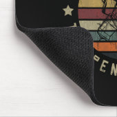 Ice Hockey Player Goalie Jersey Puck Face Mask Tea Mousepad (Ecke)