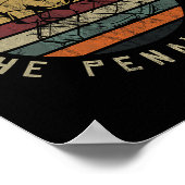 Ice Hockey Player Goalie Jersey Puck Face Mask Tea Poster (Ecke)