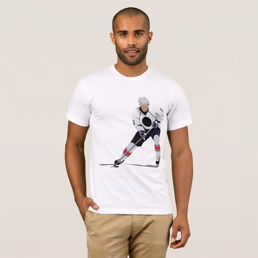 Ice Hockey Player Mens T - Shirt