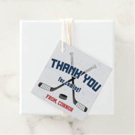 Ice Hockey Skate Rink Geburtstag Vielen Dank Geschenkanhänger