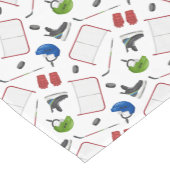 Ice Hockey Table Runner Kurzer Tischläufer (Ecke)