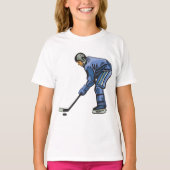 Ice Hockey Time Girls T - Shirt (Vorderseite)