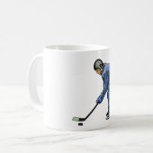 Ice Hockey Time Tasse (Vorderseite Links)