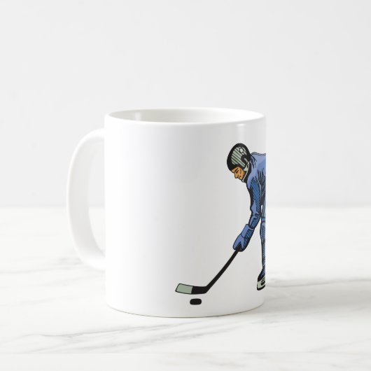 Ice Hockey Time Tasse (Vorderseite Links)