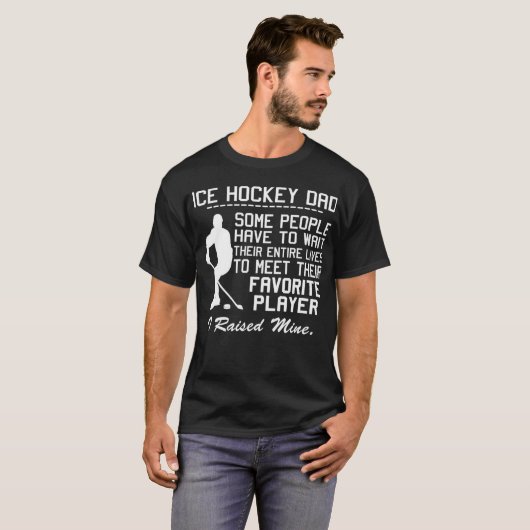 ICE HOCKEY VATER- T-Shirt (Vorne ganz)