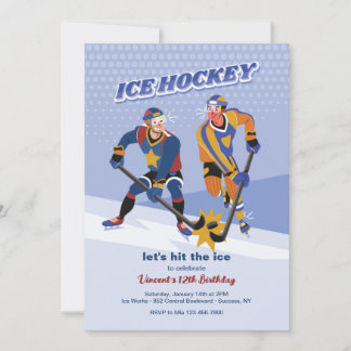 Ice-Hokey-Einladung Einladung