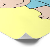 Ice Ice Baby Funny Poster (Ecke)