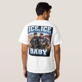 Ice Ice baby ice T-Shirt (Schwarz voll)