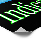 ICE INDICA SATIVA POSTER (Ecke)