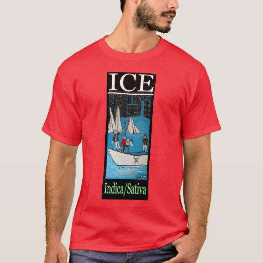 ICE INDICA SATIVA T-Shirt (Vorderseite)