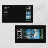 ICE INDICA SATIVA VISITENKARTE (Vorne/Hinten)