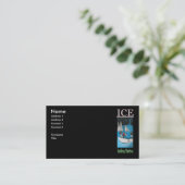 ICE INDICA SATIVA VISITENKARTE (Stehend Vorderseite)