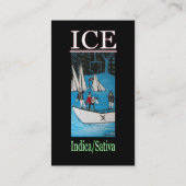ICE INDICA SATIVA VISITENKARTE (Rückseite)