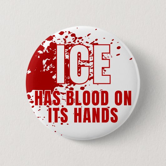 ICE ist Gestapo Anti Trump Button (Vorderseite)