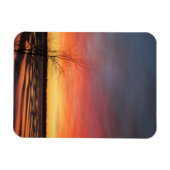 Ice Lake Sunset Flexible Magnet (Horizontal)