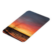 Ice Lake Sunset Flexible Magnet (Linke Seite)