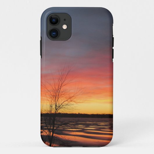 Ice Lake Sunset iPhone 5 Fall Case-Mate iPhone Hülle (Rückseite)
