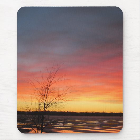 Ice Lake Sunset Mousepad (Vorne)
