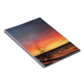 Ice Lake Sunset Notebook Notizblock (Rechte Seite)