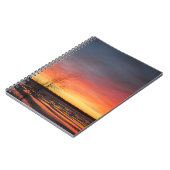 Ice Lake Sunset Notebook Notizblock (Linke Seite)