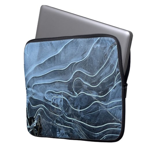 Ice Laptop Sleeve (Vorderseite Links)
