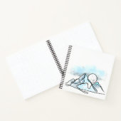 Ice mountain notebook notizblock (Innenseite)