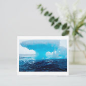 Ice Mushroom Postcard Postkarte (Stehend Vorderseite)