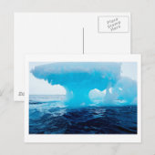 Ice Mushroom Postcard Postkarte (Vorne/Hinten)