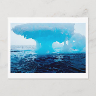 Ice Mushroom Postcard Postkarte