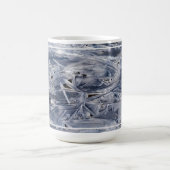 Ice Not ICE With Border Kaffeetasse (Mittel)