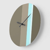 Ice-o-Taupe Große Wanduhr (Winkel)