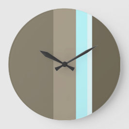 Ice-o-Taupe Große Wanduhr