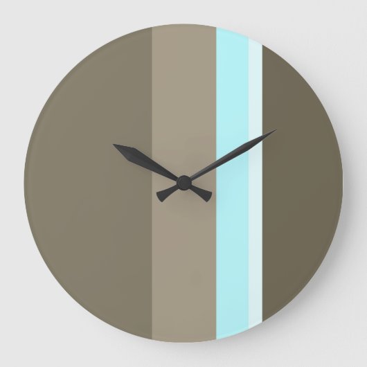Ice-o-Taupe Große Wanduhr (Vorderseite)