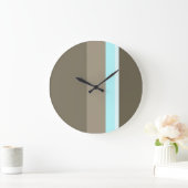 Ice-o-Taupe Große Wanduhr (Zuhause)